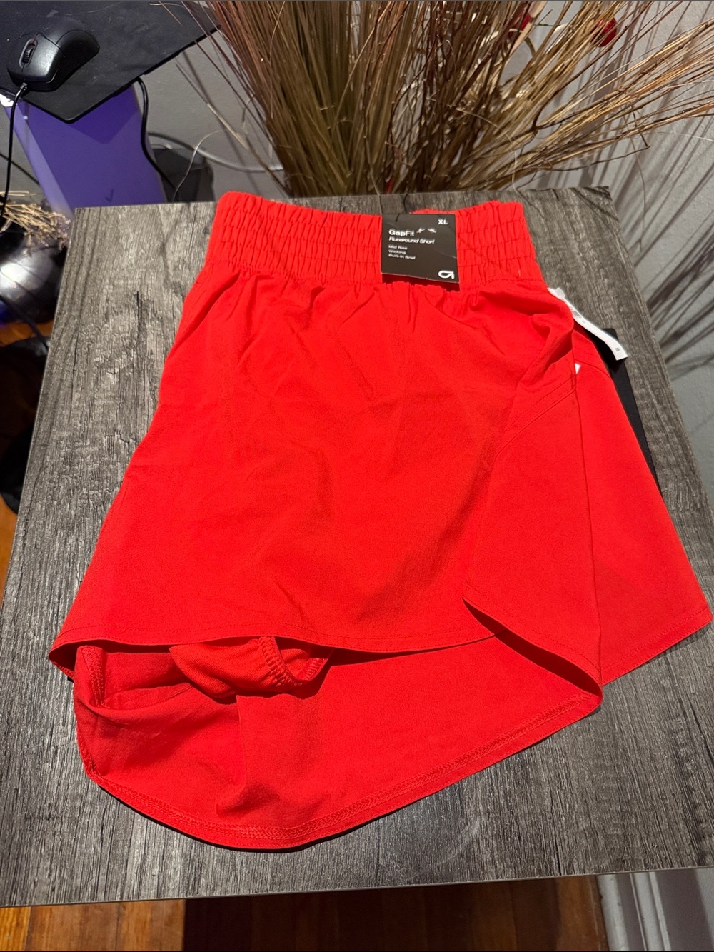GapFit Red Athletic Skort - Performance Shorts